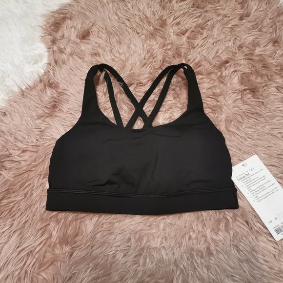 lululemon athletica Other - Lululemon Energy Bra Black Size 6